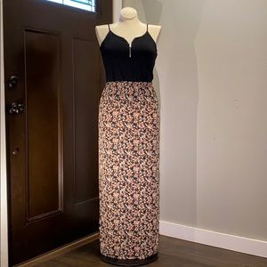 Forever 21 floral maxi skirt